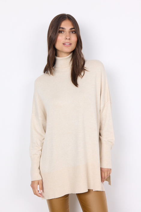 SOYA TURTLE NECK TUNIC OVERSIZED