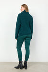 SOYA CONCEPT JADE GREEN SWEATER COWL NECK