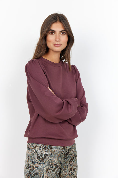 SOYA CONCEPT WINE SWEATER